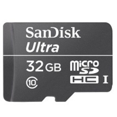SanDisk Ultra microSDHC Class 10 UHS-I 30MB/s 32GB + SD adapter