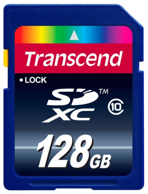 Transcend class 10 SDXC- 128GB