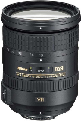 Nikon 18-200mm f/3.5-5.6G ED VRII AF-S DX Nikkor